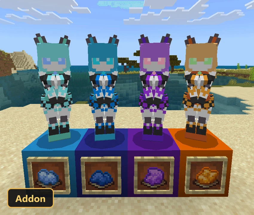 Lovely Robots (26+) – MCPE/Bedrock Addon — screenshot 6