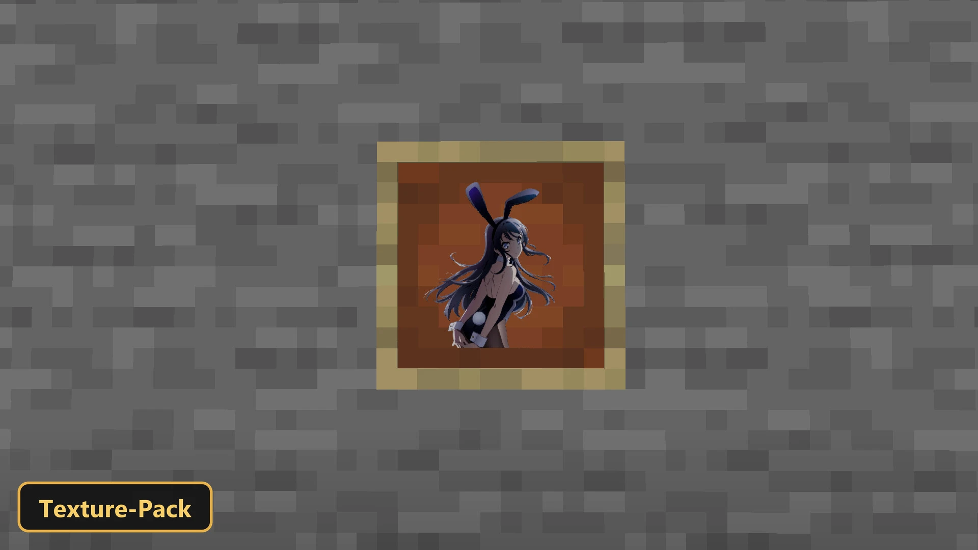 Bunny Girl Senpai Totem (26+) – MCPE/Bedrock Texture Pack — screenshot 2