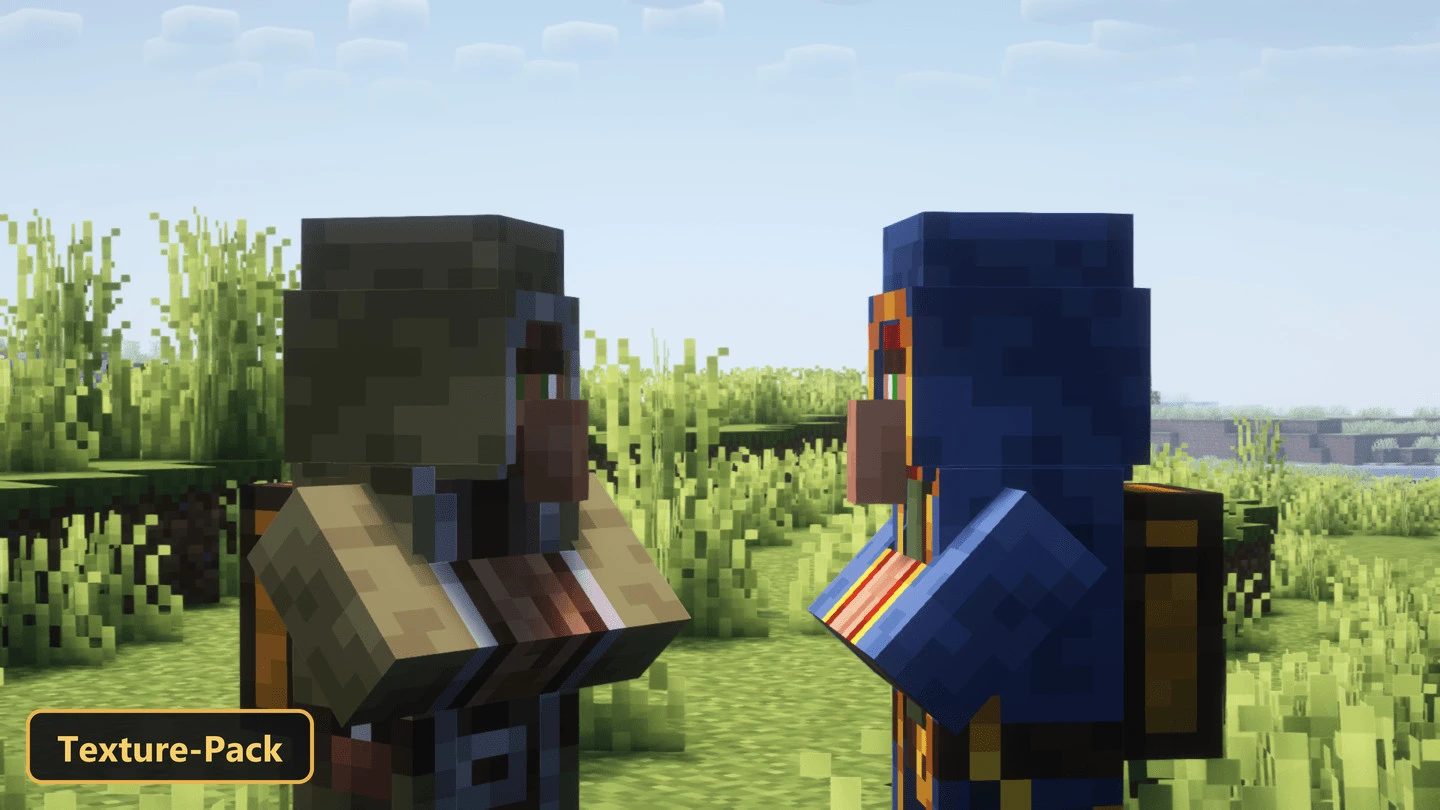 Better Villagers (26+) – MCPE/Bedrock Texture Pack — screenshot 2