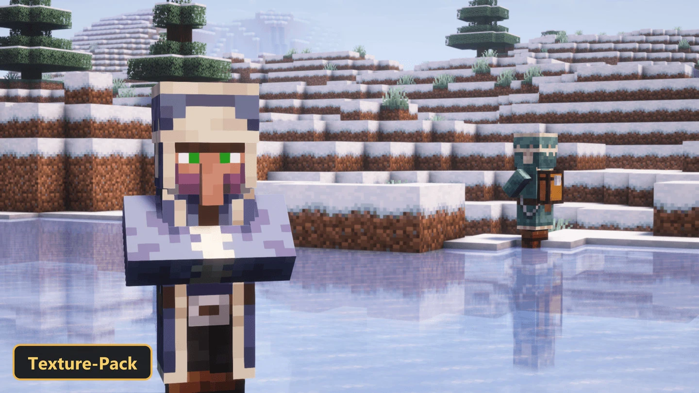 Better Villagers (26+) – MCPE/Bedrock Texture Pack — screenshot 3