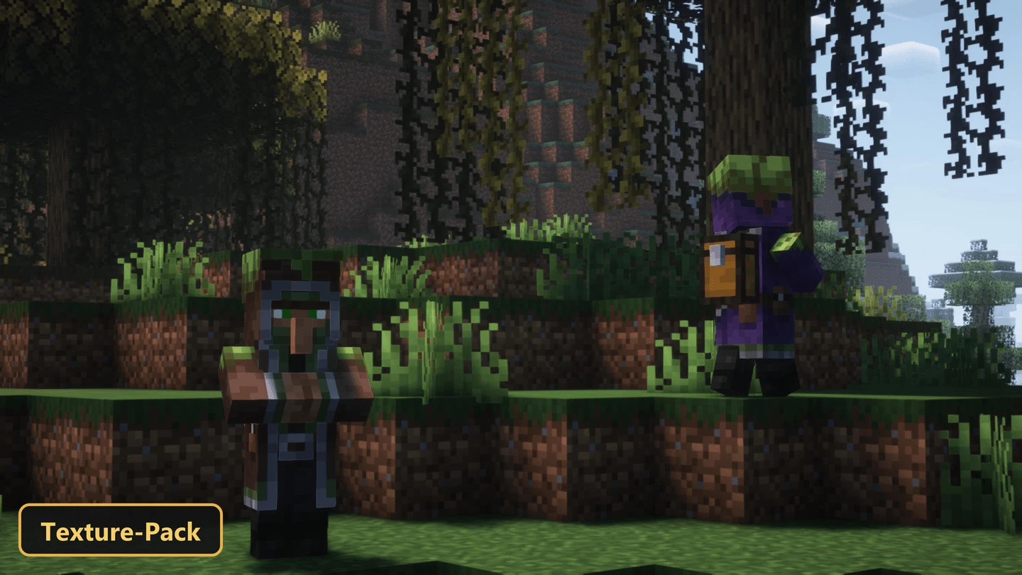 Better Villagers (26+) – MCPE/Bedrock Texture Pack — screenshot 4