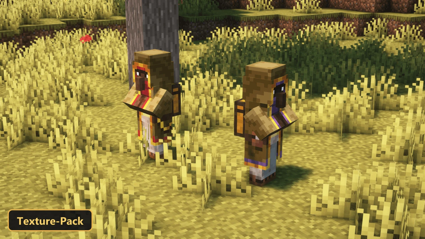 Better Villagers (26+) – MCPE/Bedrock Texture Pack — screenshot 6