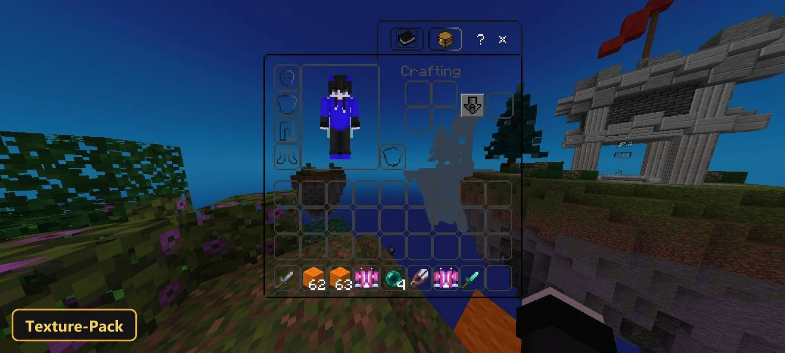 Crystal Boost (26+, 1.21) – MCPE/Bedrock Texture Pack — screenshot 1