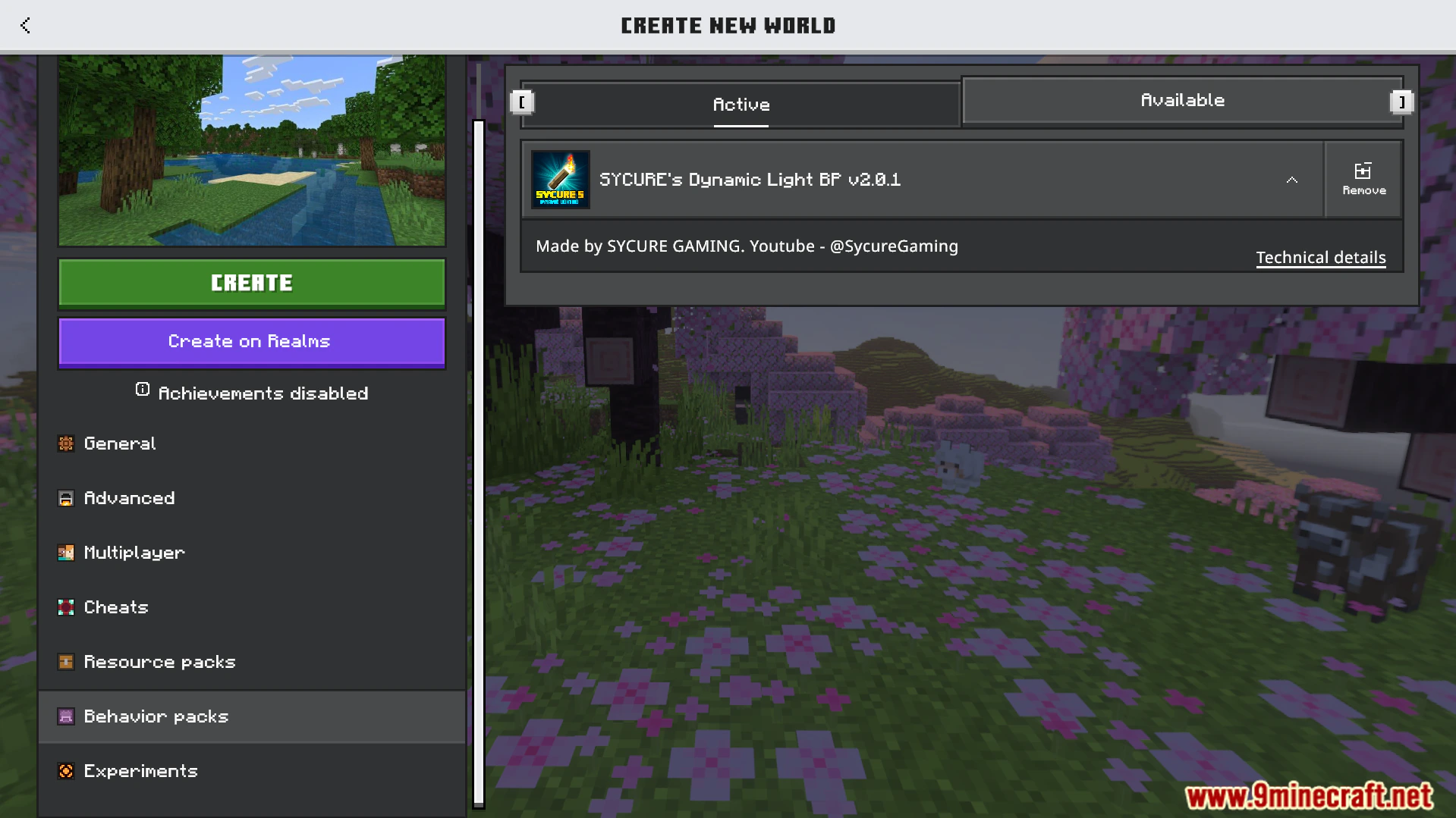 Dynamic Lighting and Offhand Addon (26.x, 1.21) – Light Up the Dark With Offhand Torches — screenshot 1