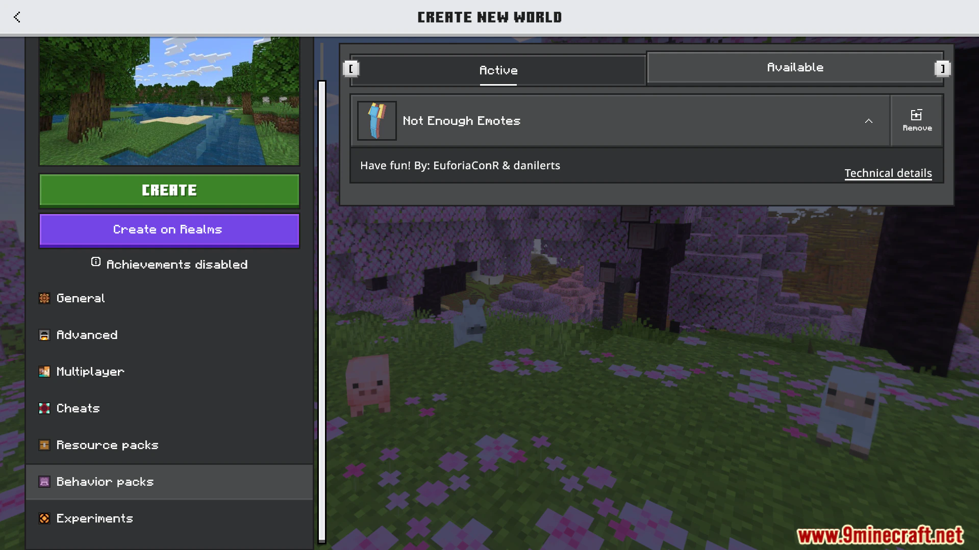 Not Enough Emotes Addon (26.x, 1.21) – Play Custom Dances And Character Animations — screenshot 1