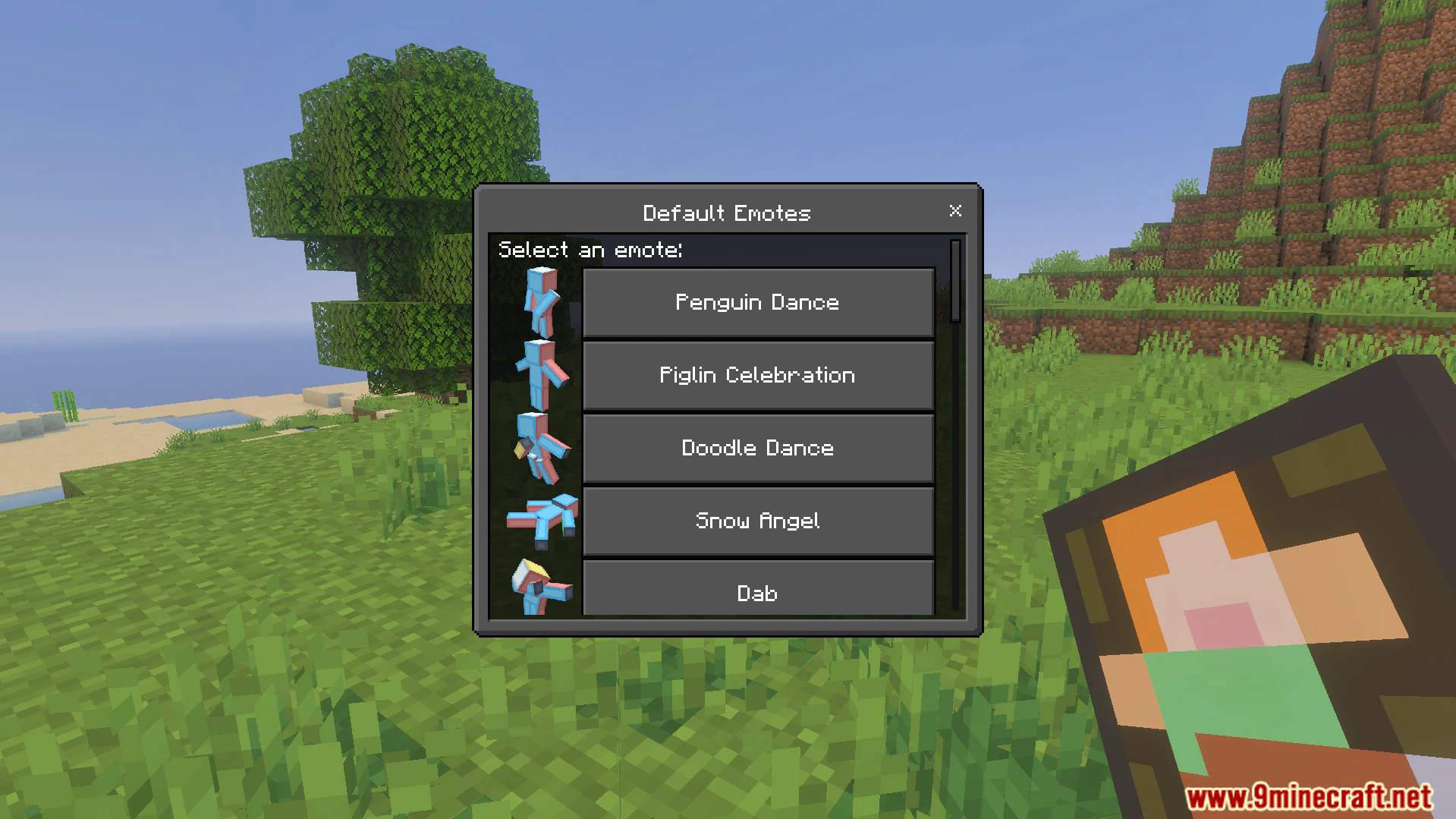Not Enough Emotes Addon (26.x, 1.21) – Play Custom Dances And Character Animations — screenshot 5