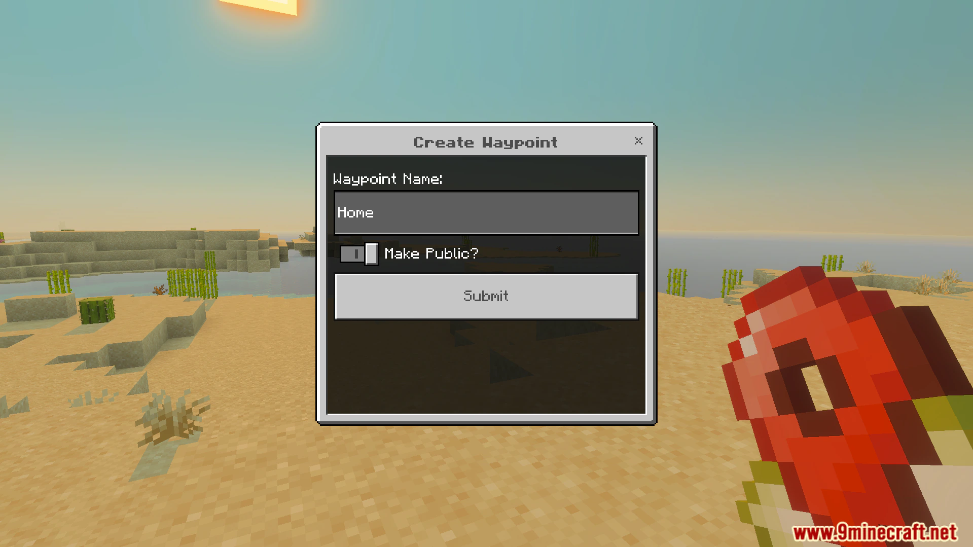 Vanilla Waypoints Addon (26.x, 1.21) – Create Custom Waypoints To Teleport Instantly — screenshot 4