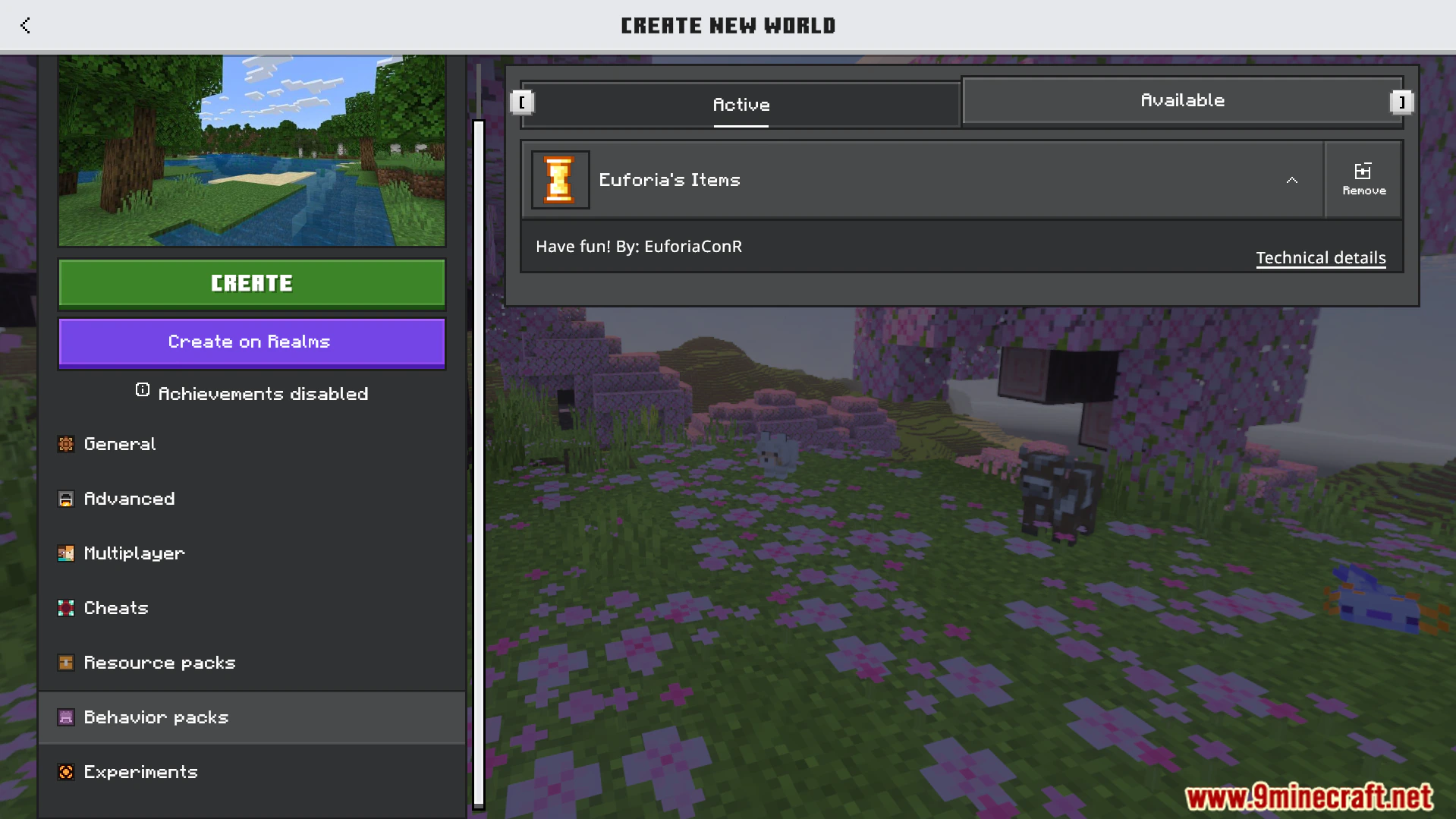 Euforias Items Addon (26.x, 1.21) – Over 100 New Magic Items, Tools and Potions — screenshot 1