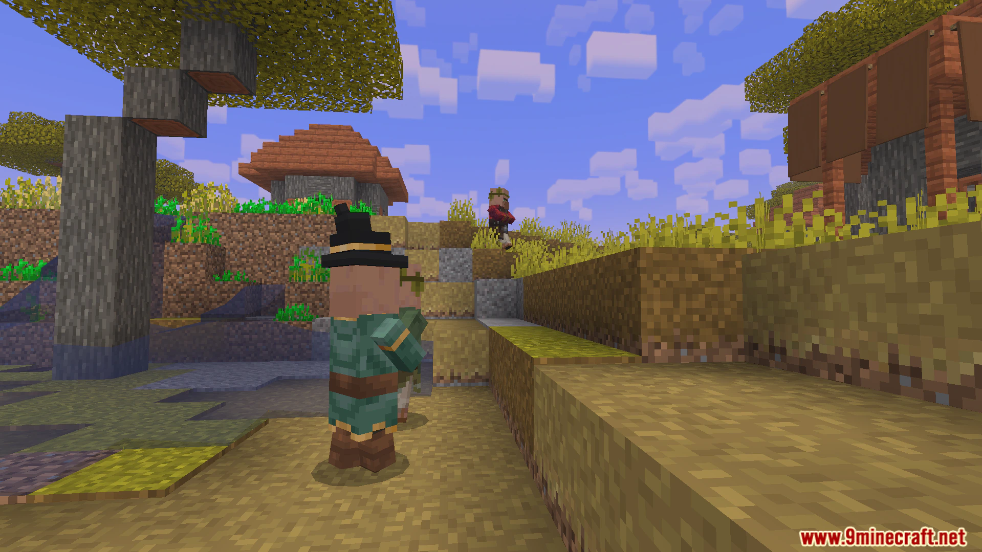 Villager Soldier Vanilla Addon (26.x, 1.21) – Recruit Armed Guards To Protect Your Town — screenshot 1