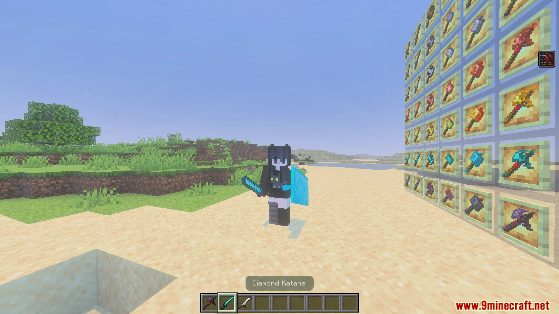 More Vanilla Weapons Complete Addon (26.x, 1.21) – Craft Custom Maces And Battle Axes — screenshot 4