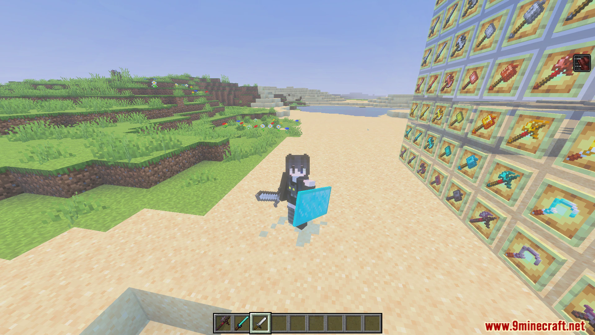 More Vanilla Weapons Complete Addon (26.x, 1.21) – Craft Custom Maces And Battle Axes — screenshot 5