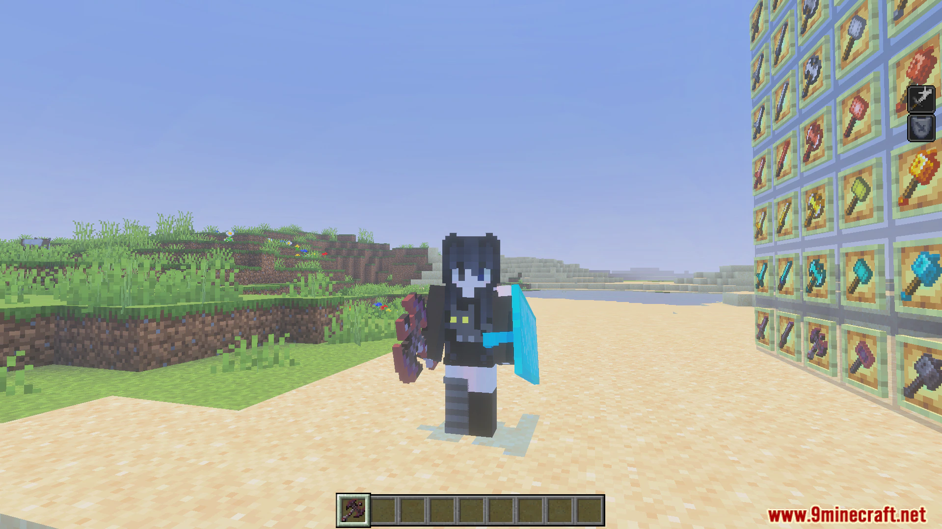 More Vanilla Weapons Complete Addon (26.x, 1.21) – Craft Custom Maces And Battle Axes — screenshot 6