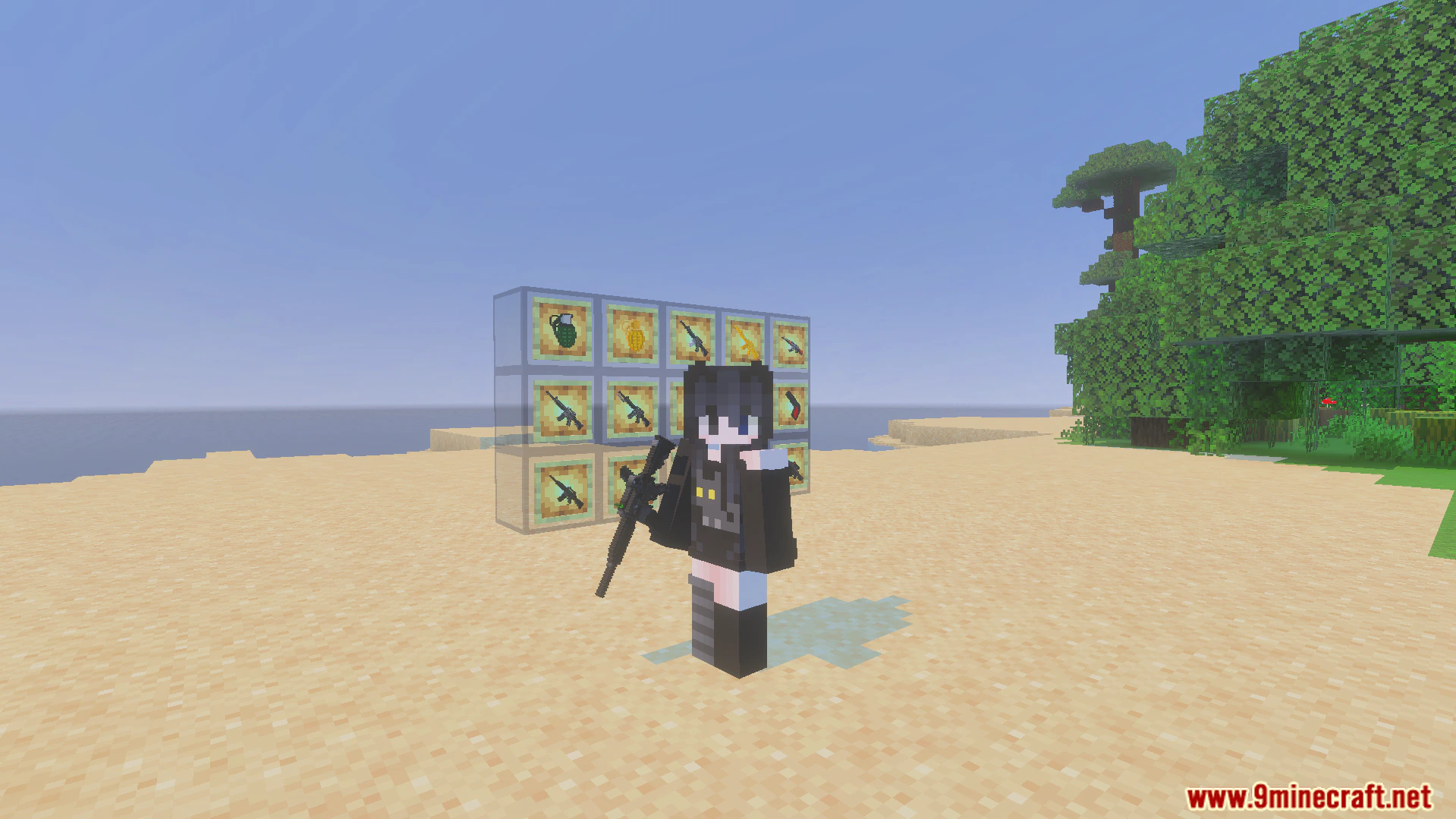 Gun Expansion Addon (26.x, 1.21) – Battle Hostile Mobs With Modern Blocky Guns — screenshot 2