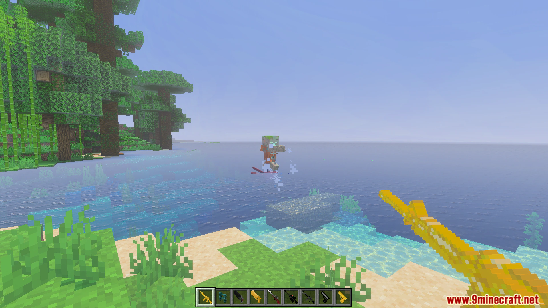 Gun Expansion Addon (26.x, 1.21) – Battle Hostile Mobs With Modern Blocky Guns — screenshot 8