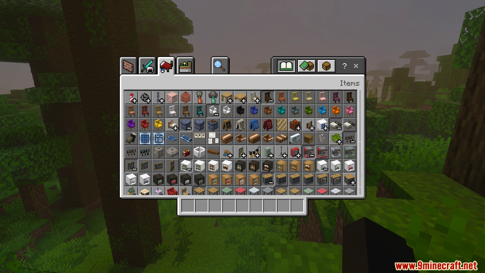 Gooblideco Addon (26.x, 1.21) – Over 500 Decorative Furniture Blocks — screenshot 1
