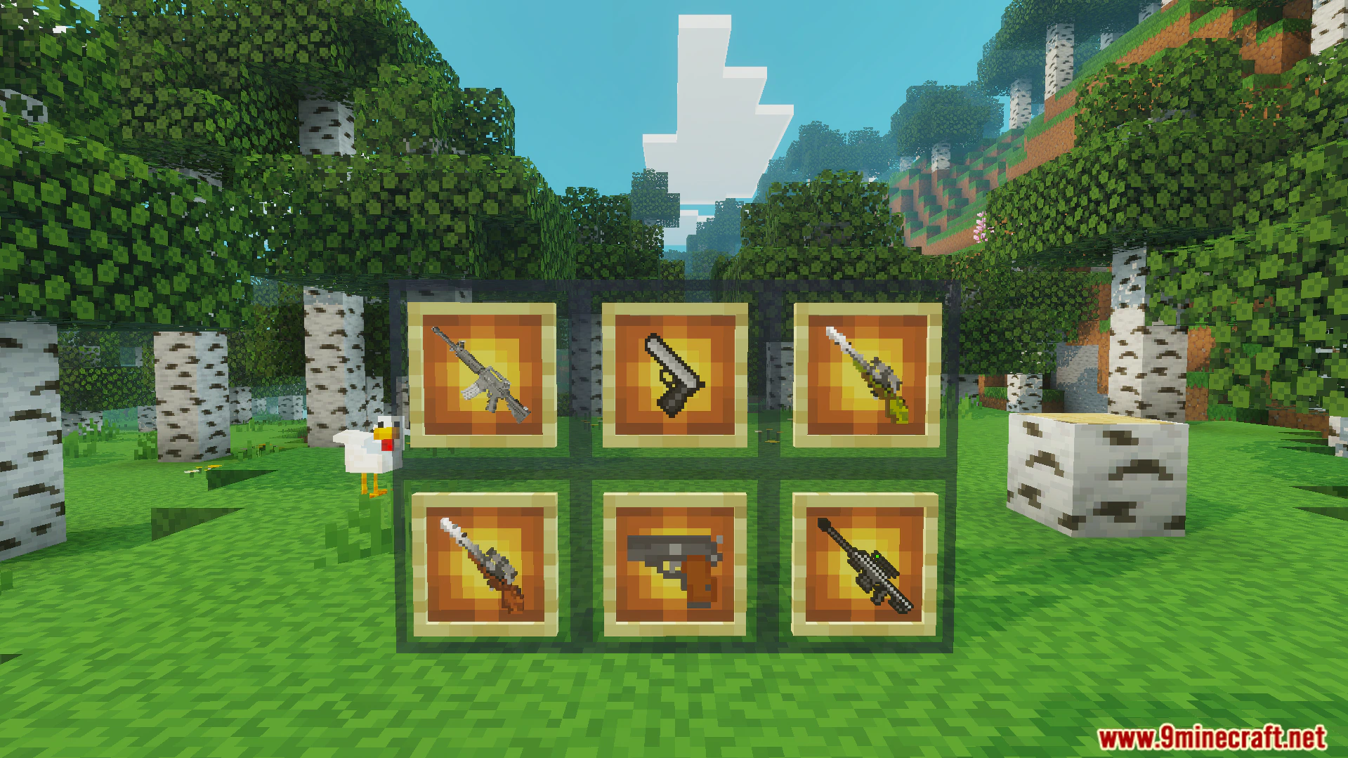 Gun Plus Addon (26.x, 1.21) – Craft Military Weapons And Sniper Rifles In Survival Mode — screenshot 2