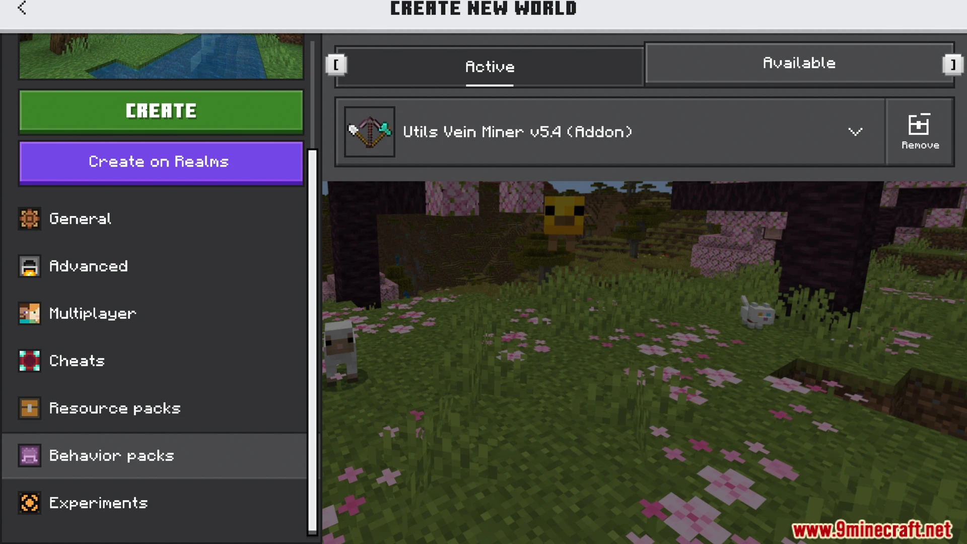 Utilities Vein Miner Addon (26.x, 1.21) – Mine Entire Ore Veins in One Swing — screenshot 1