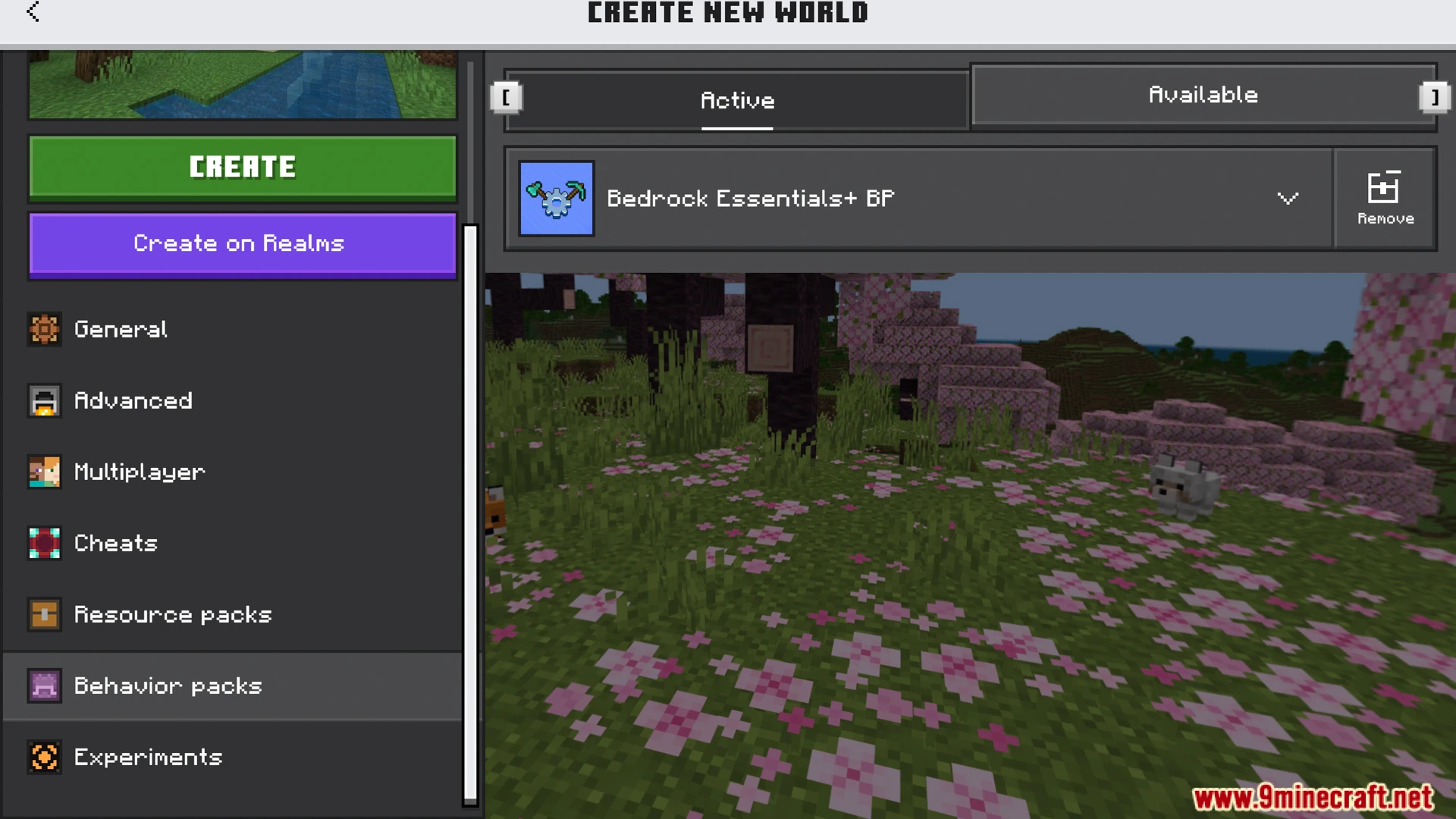 Bedrock Essentials+ Addon (26.x, 1.21) – Tree Capitator and Vein Miner Pack — screenshot 1