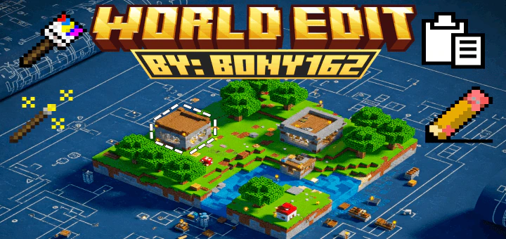WorldEdit Addon (26.x, 1.21) – Shape Terrain and Build Fast with Copy and Paste