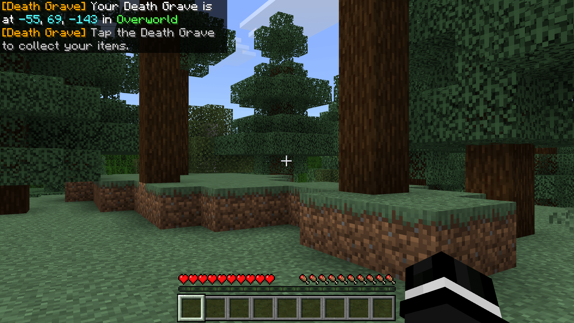 Death Grave and Coords Addon (26.x, 1.21) – MCPE/Bedrock — screenshot 2