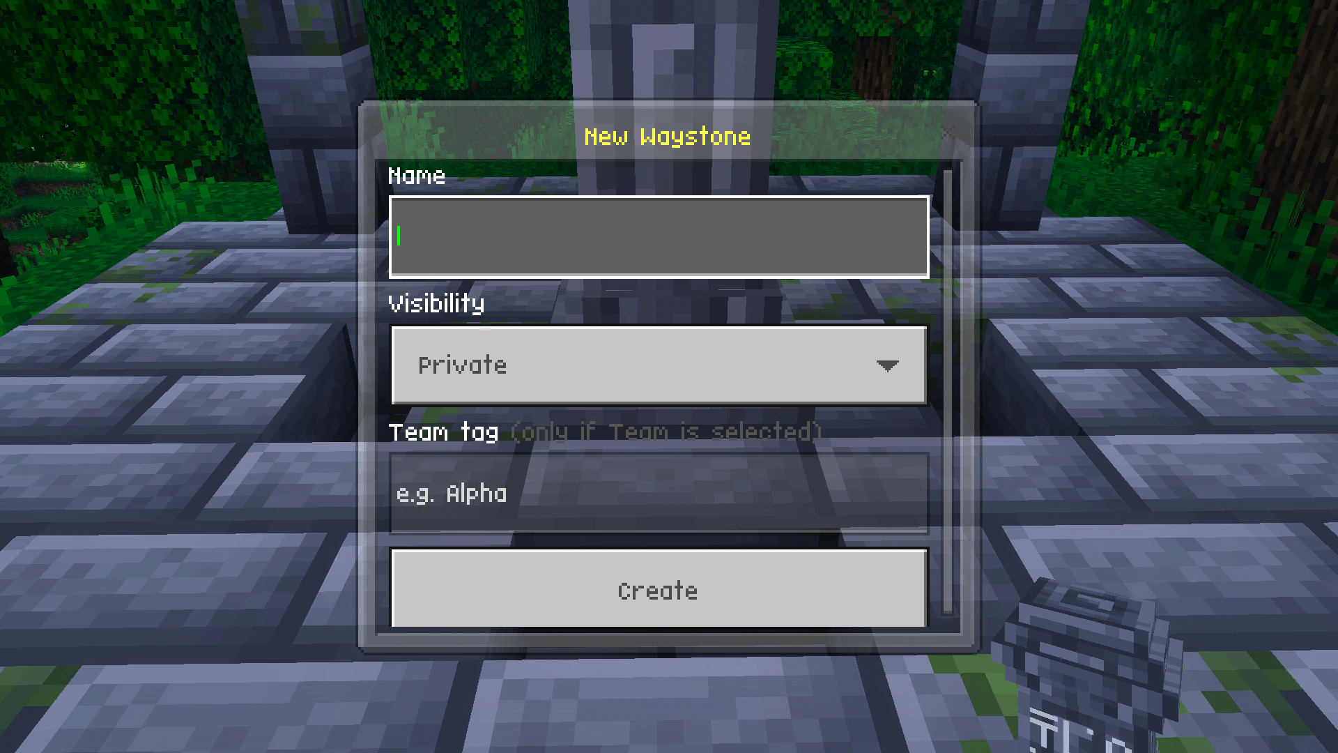Better Waystones Addon (26.x, 1.21) – Craftable Waystones for Fast Travel — screenshot 3