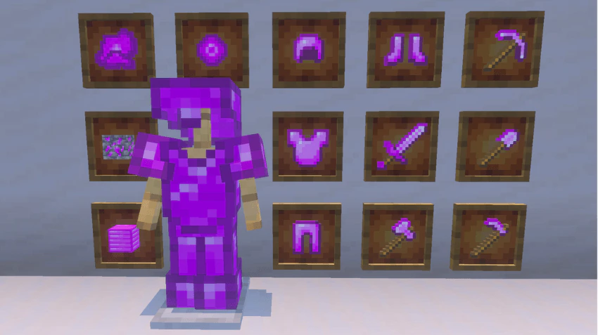 More Ores Achievement Friendly Addon (26.x) – Unlocks 28 Secret Ores and Armors — screenshot 5