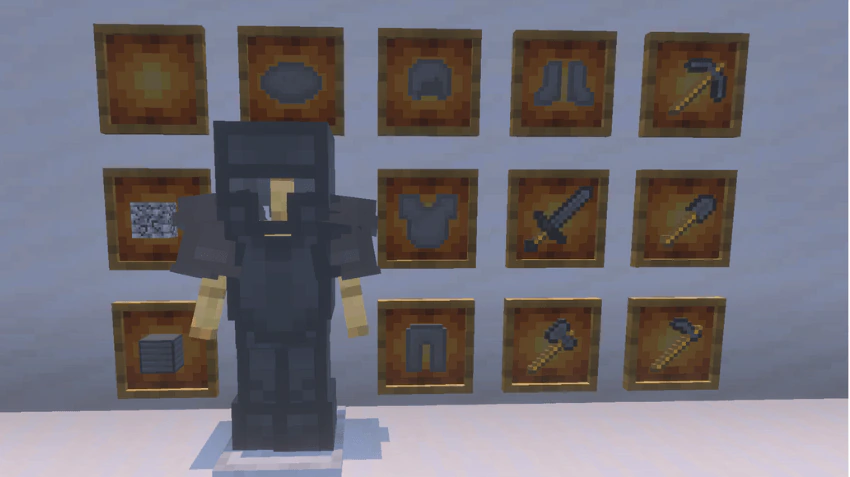 More Ores Achievement Friendly Addon (26.x) – Unlocks 28 Secret Ores and Armors — screenshot 8