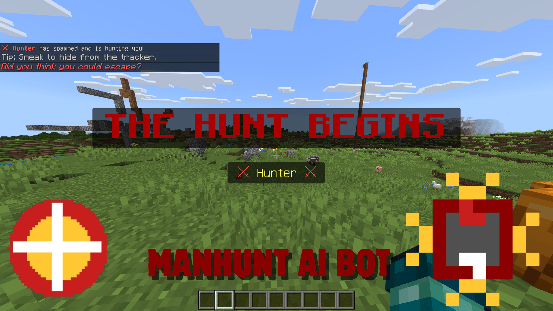 Manhunt AI Bot Addon (26.x) – Spawns A Smart AI Hunter