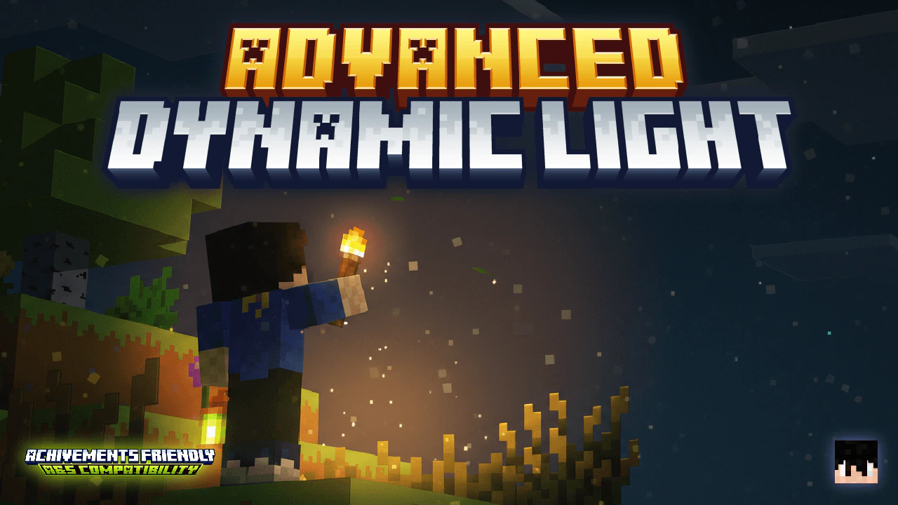 Dls Advanced Dynamic Light Addon (26.x, 1.21) – Hold Items To Create Light