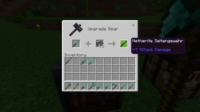 True Weapons Addon (26.x, 1.21) – Minecraft PE/Bedrock Mod — screenshot 3