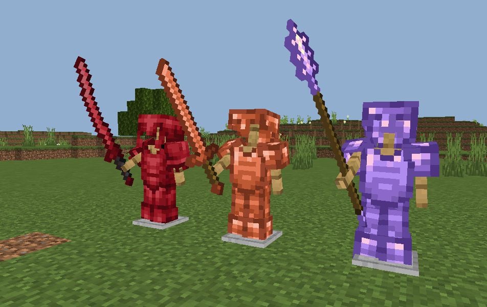 True Weapons Addon (26.x, 1.21) – Minecraft PE/Bedrock Mod — screenshot 6