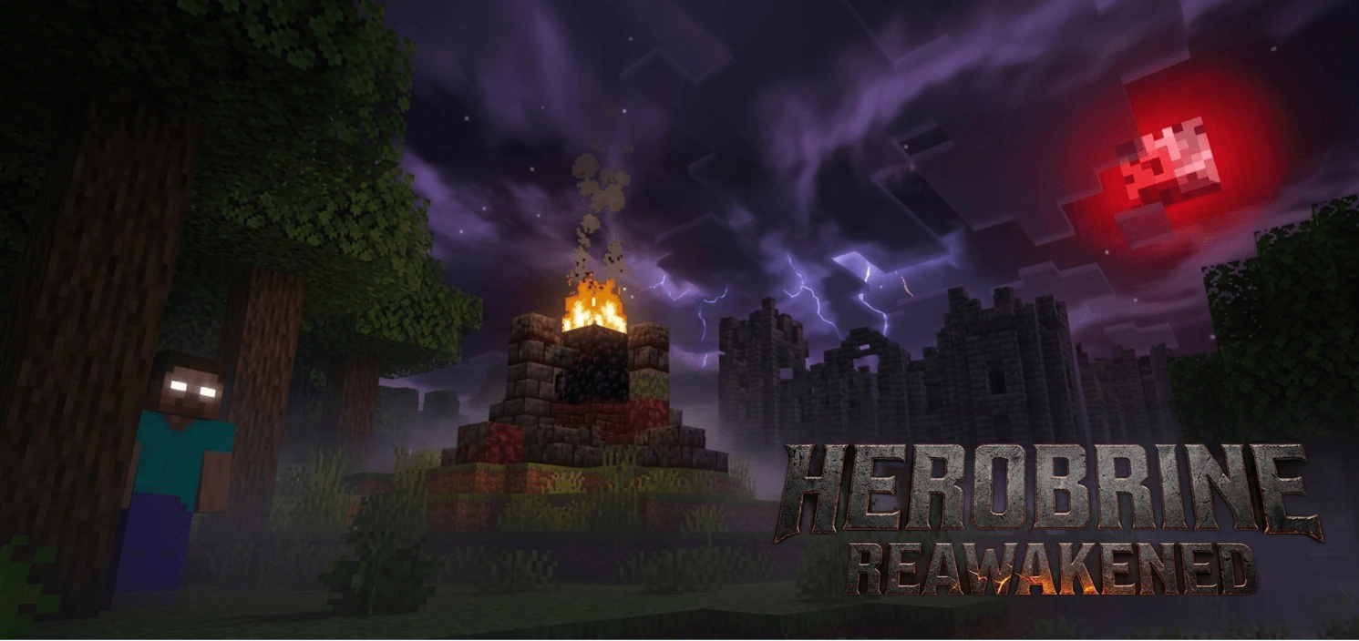 Herobrine ReAwakened Addon (26.x) – MCPE/Bedrock