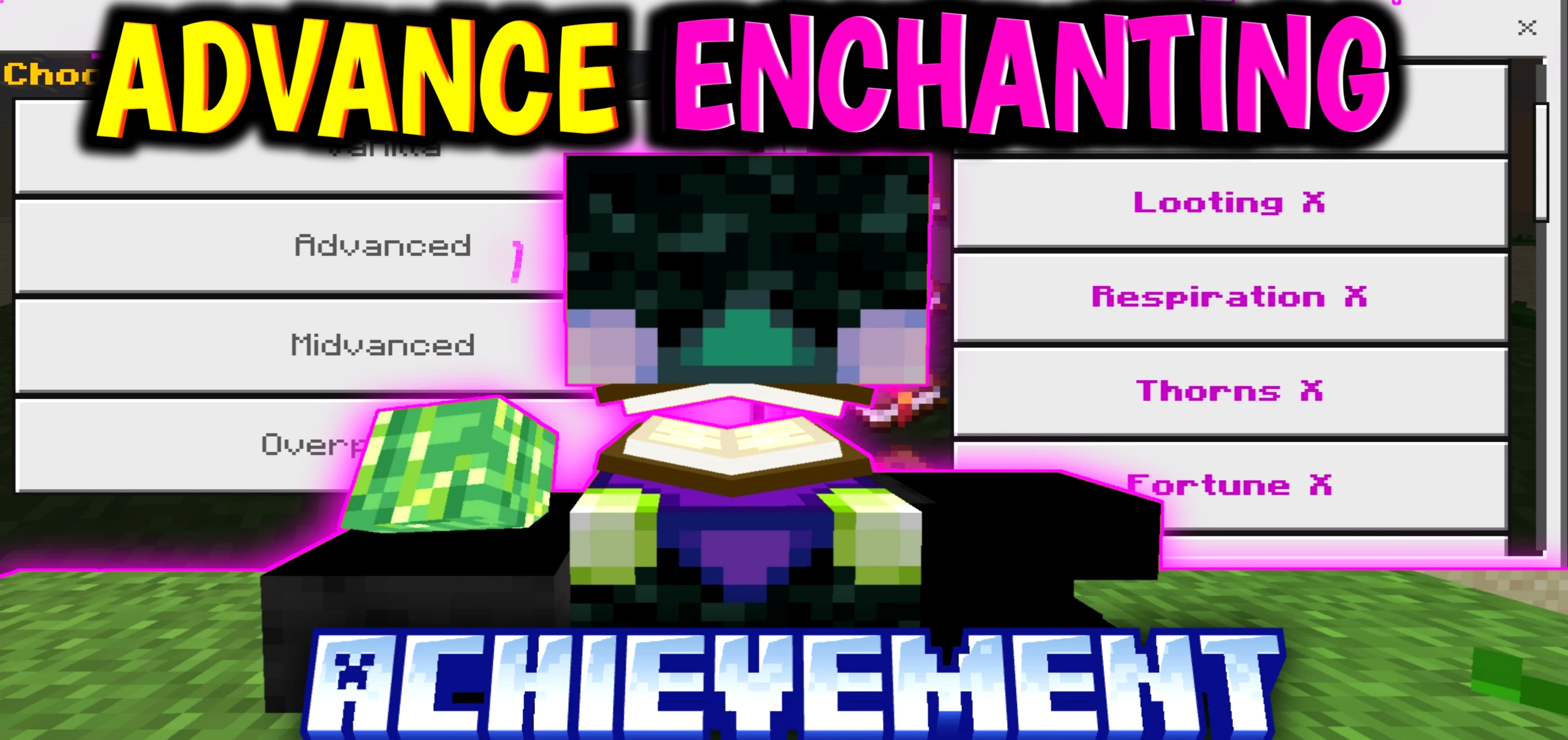 Advance Enchanting Addon (26.x, 1.21) – MCPE/Bedrock — screenshot 1