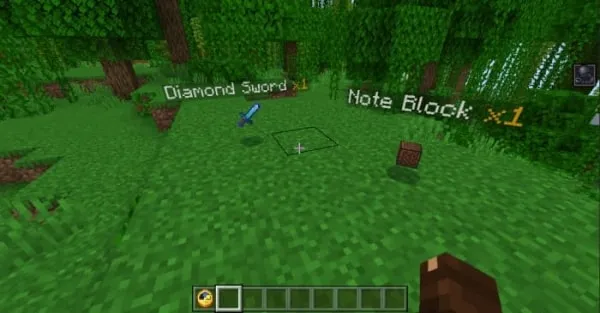Holograms on Dropped Items Addon (26.x, 1.21) – MCPE/Bedrock — screenshot 5