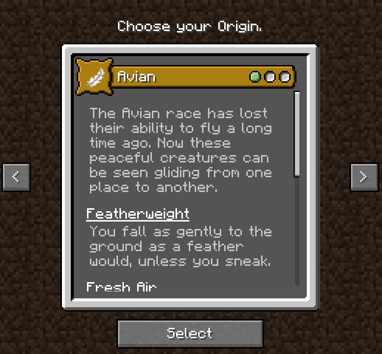 Origins BE Addon (26.x, 1.21) – MCPE/Bedrock Mod — screenshot 3