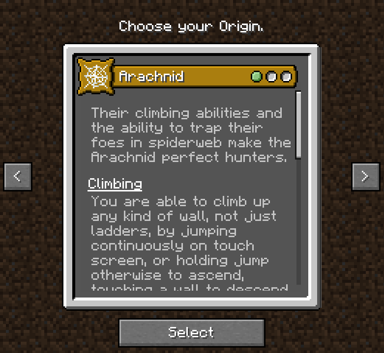 Origins BE Addon (26.x, 1.21) – MCPE/Bedrock Mod — screenshot 4