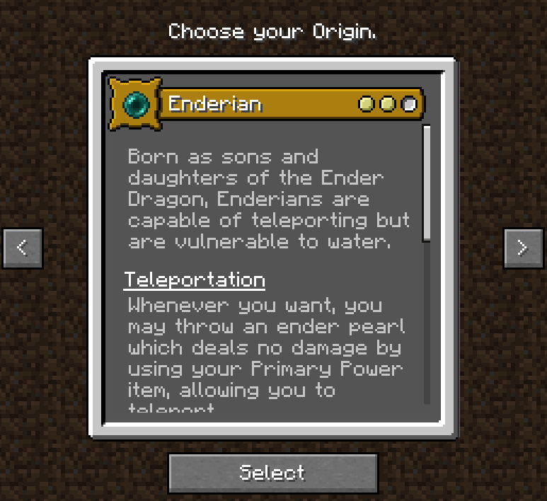 Origins BE Addon (26.x, 1.21) – MCPE/Bedrock Mod — screenshot 8