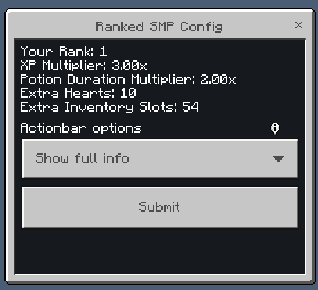Ranked SMP Addon (26.x) – MCPE/Bedrock — screenshot 2