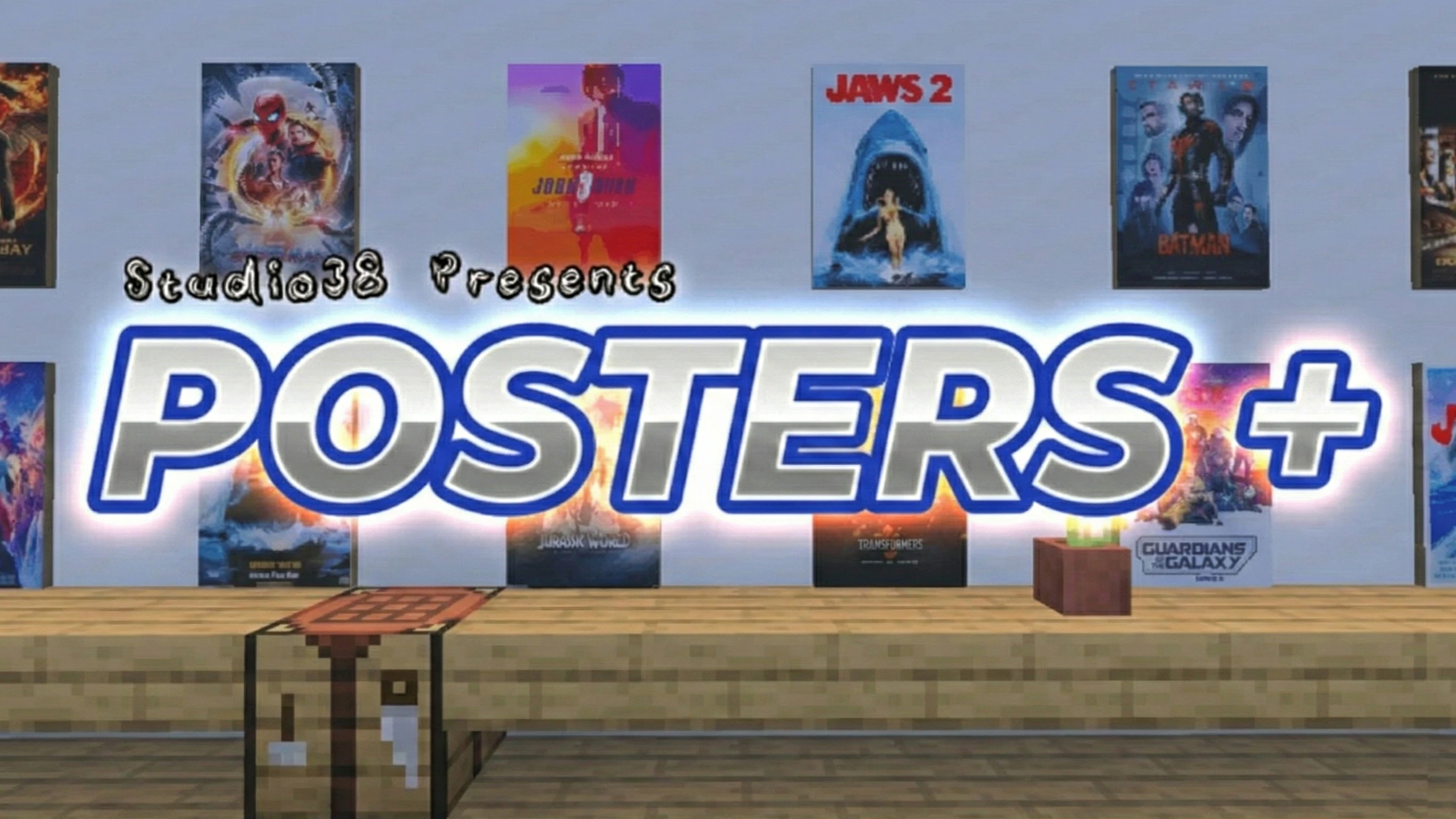 Posters + Addon (26.x, 1.21) – MCPE/Bedrock