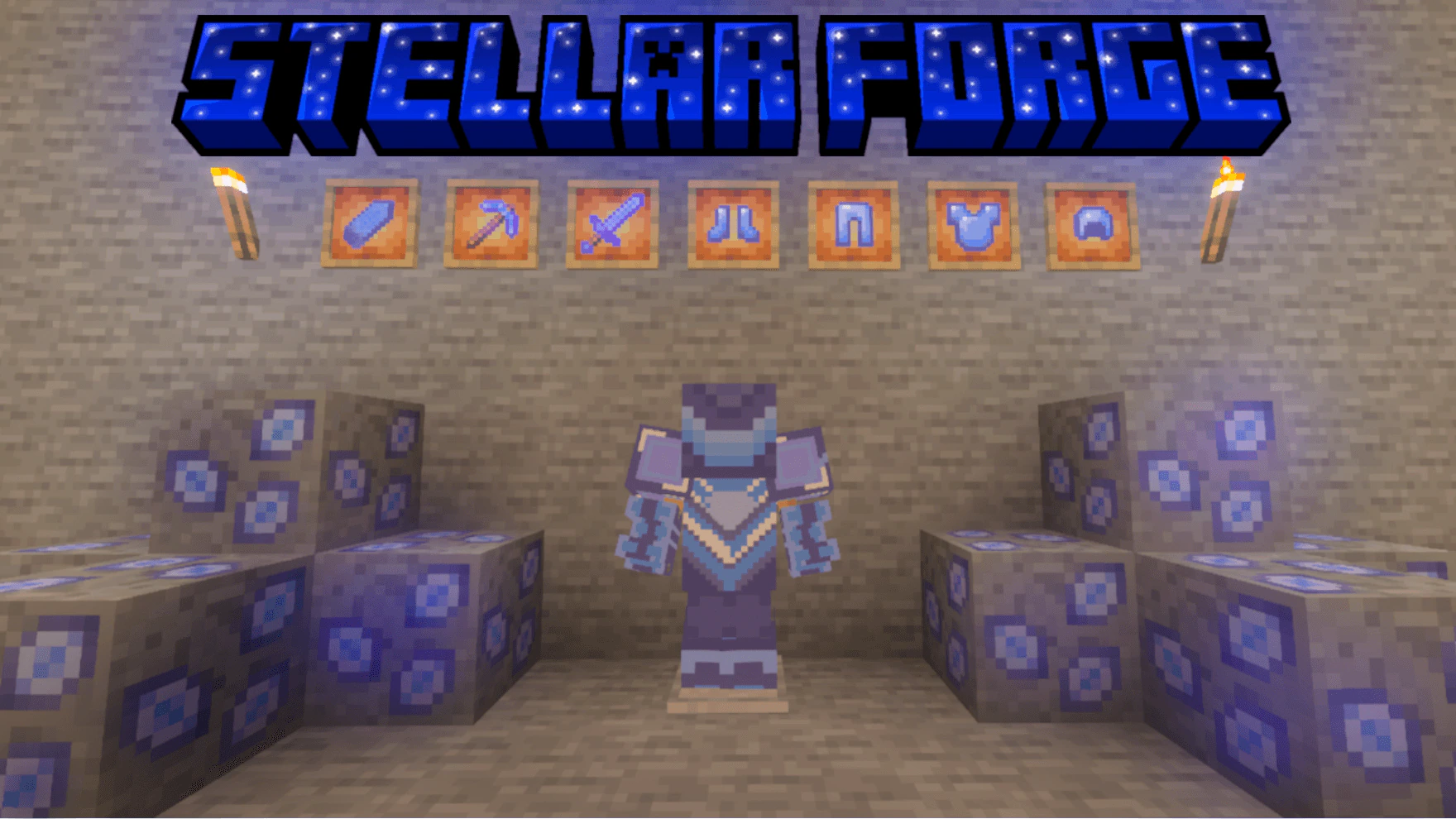 Stellar Forge Addon (26.x, 1.21) – MCPE/Bedrock Mod