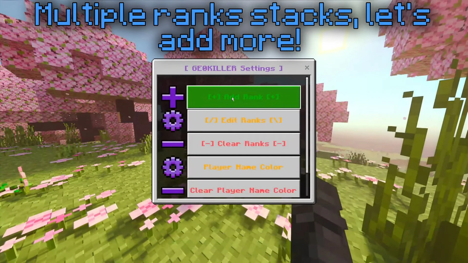 Better Chat Ranks Addon (26.x, 1.21) – MCPE/Bedrock Mod — screenshot 5