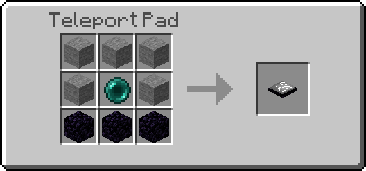 Teleport Pads Addon (26.x, 1.21) – MCPE/Bedrock Mod — screenshot 2