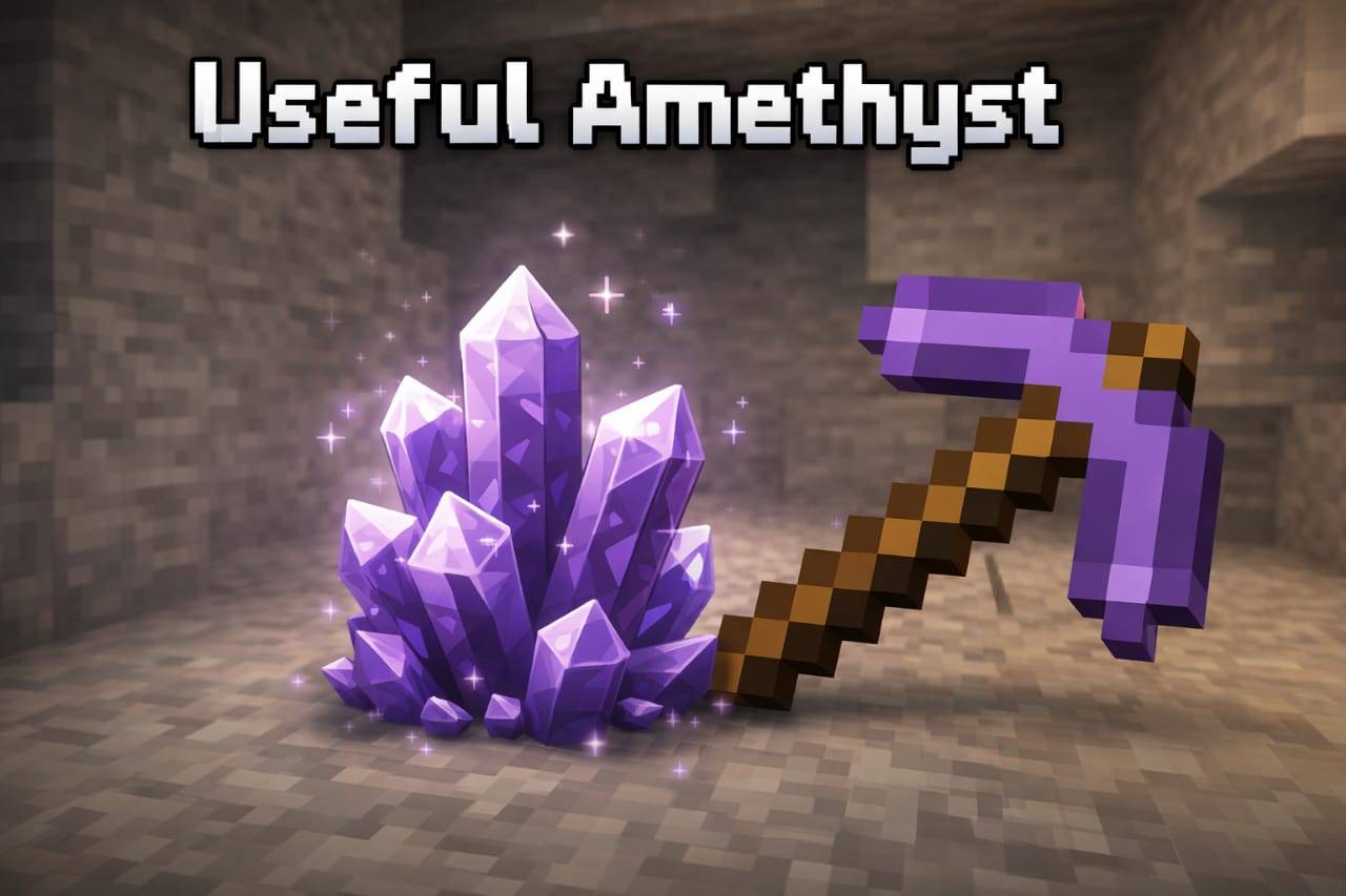 Useful Amethyst Addon (26.x, 1.21) – MCPE/Bedrock