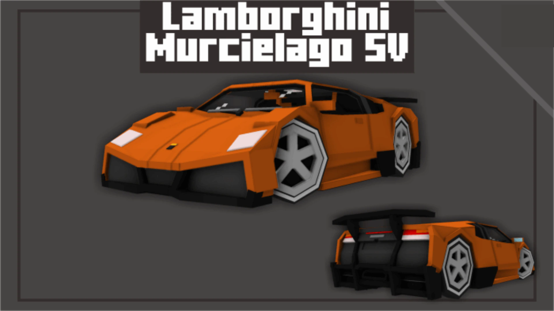 Lamborghini Murcielago SV Addon (26.x, 1.21) – MCPE/Bedrock Mod — screenshot 1