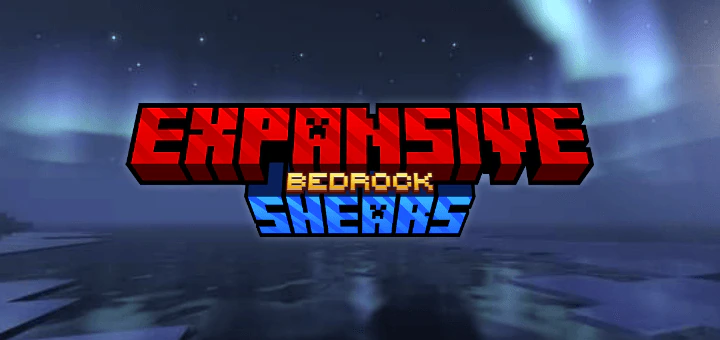 Expansive Shears Addon (26.x, 1.21) – MCPE/Bedrock Mod