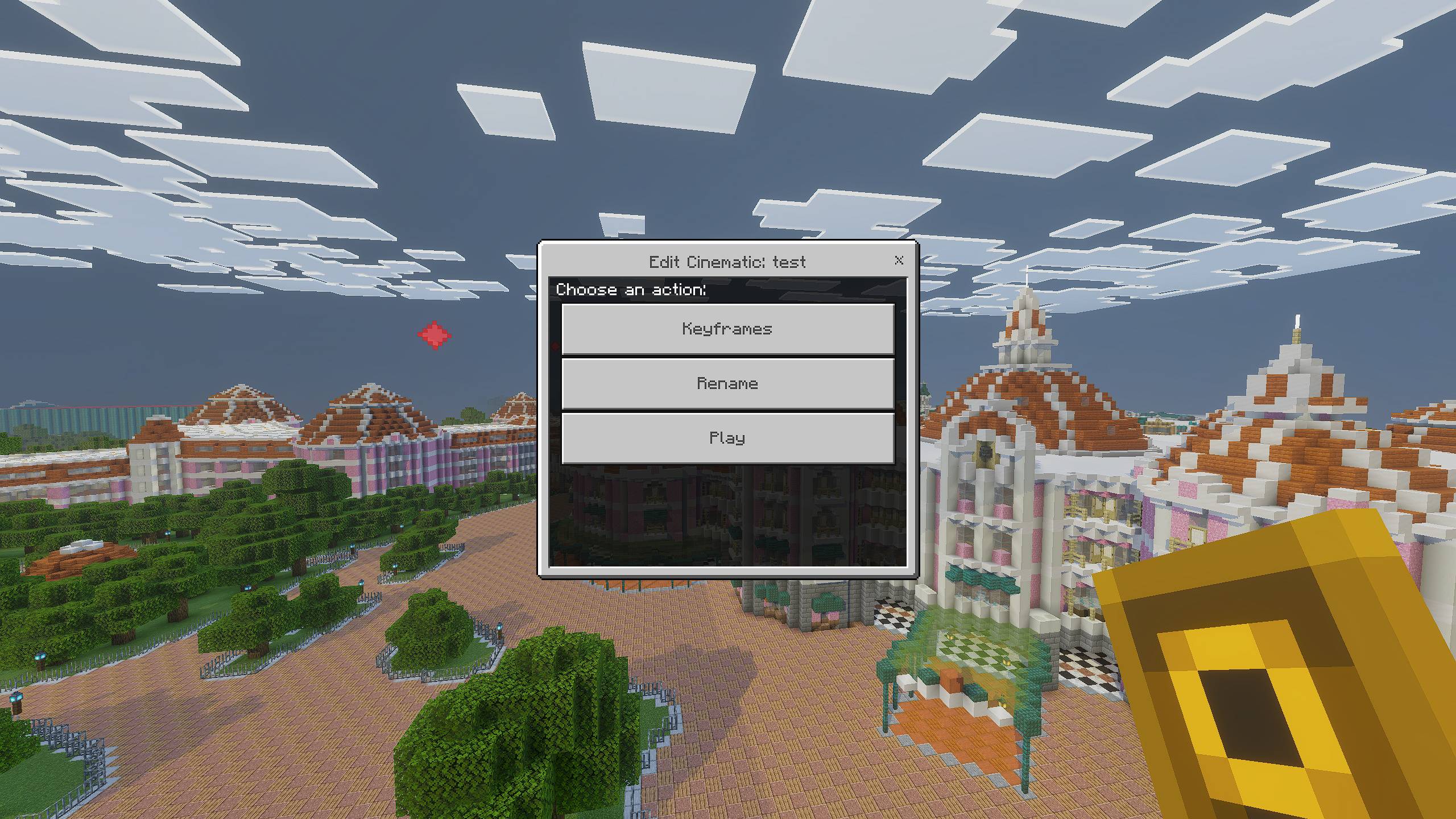 Easy Cinematic Addon (26.x, 1.21) – MCPE/Bedrock Replay Mod — screenshot 1