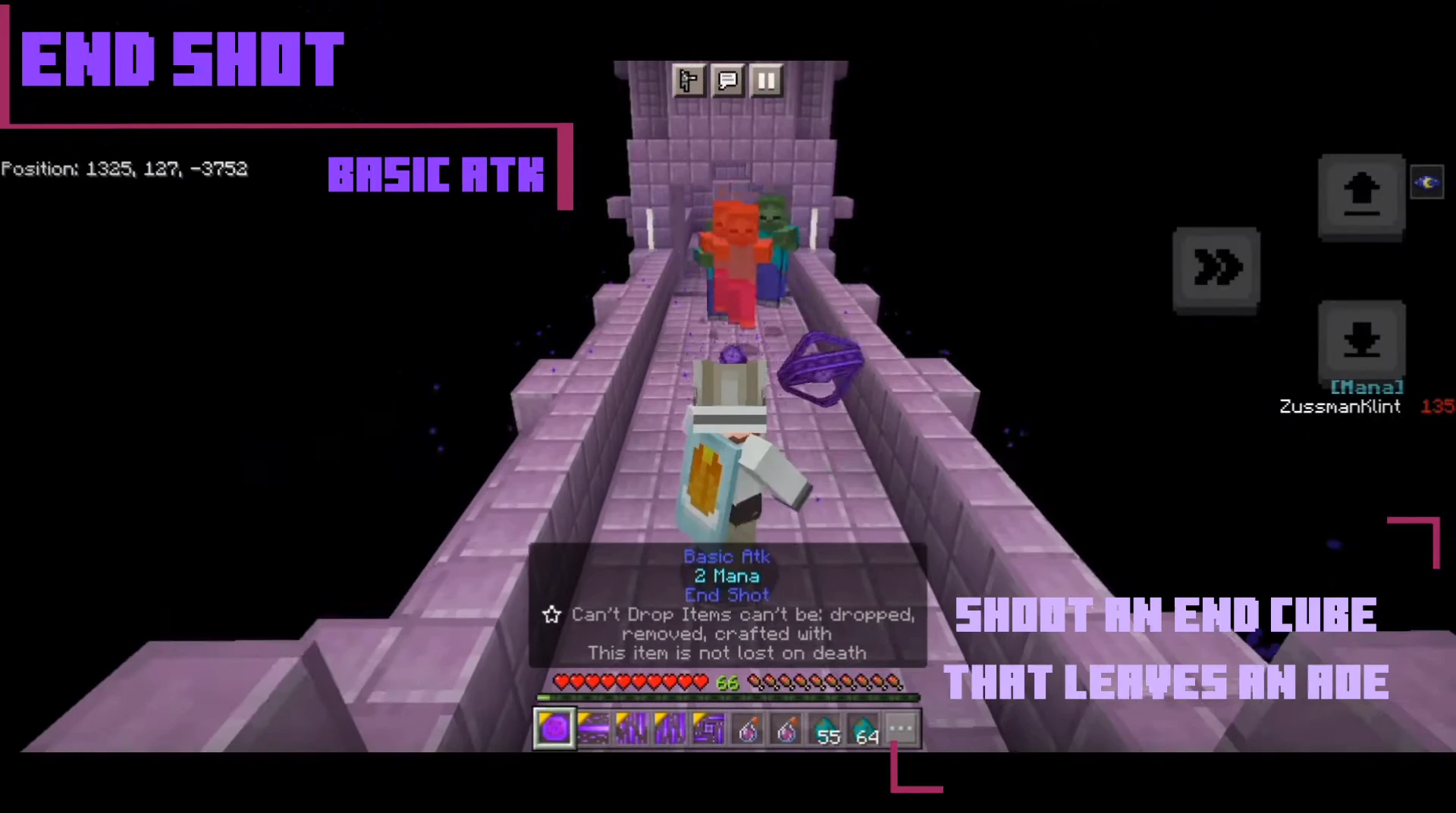 End Magic Addon (26.x, 1.21) – MCPE/Bedrock Mod — screenshot 2