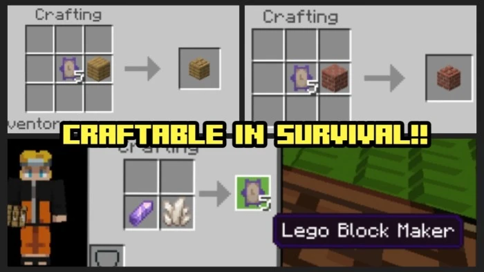 Legocraft Addon (26.x, 1.21) – MCPE/Bedrock Mod — screenshot 2