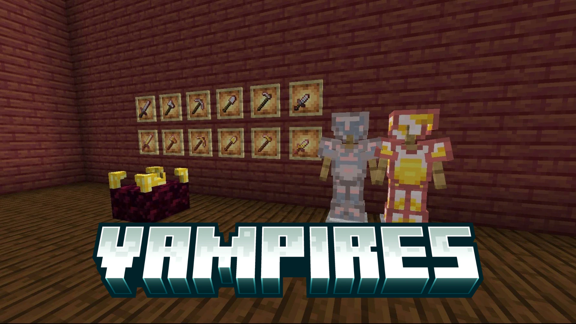 Vampires Addon (26.x, 1.21) – MCPE/Bedrock