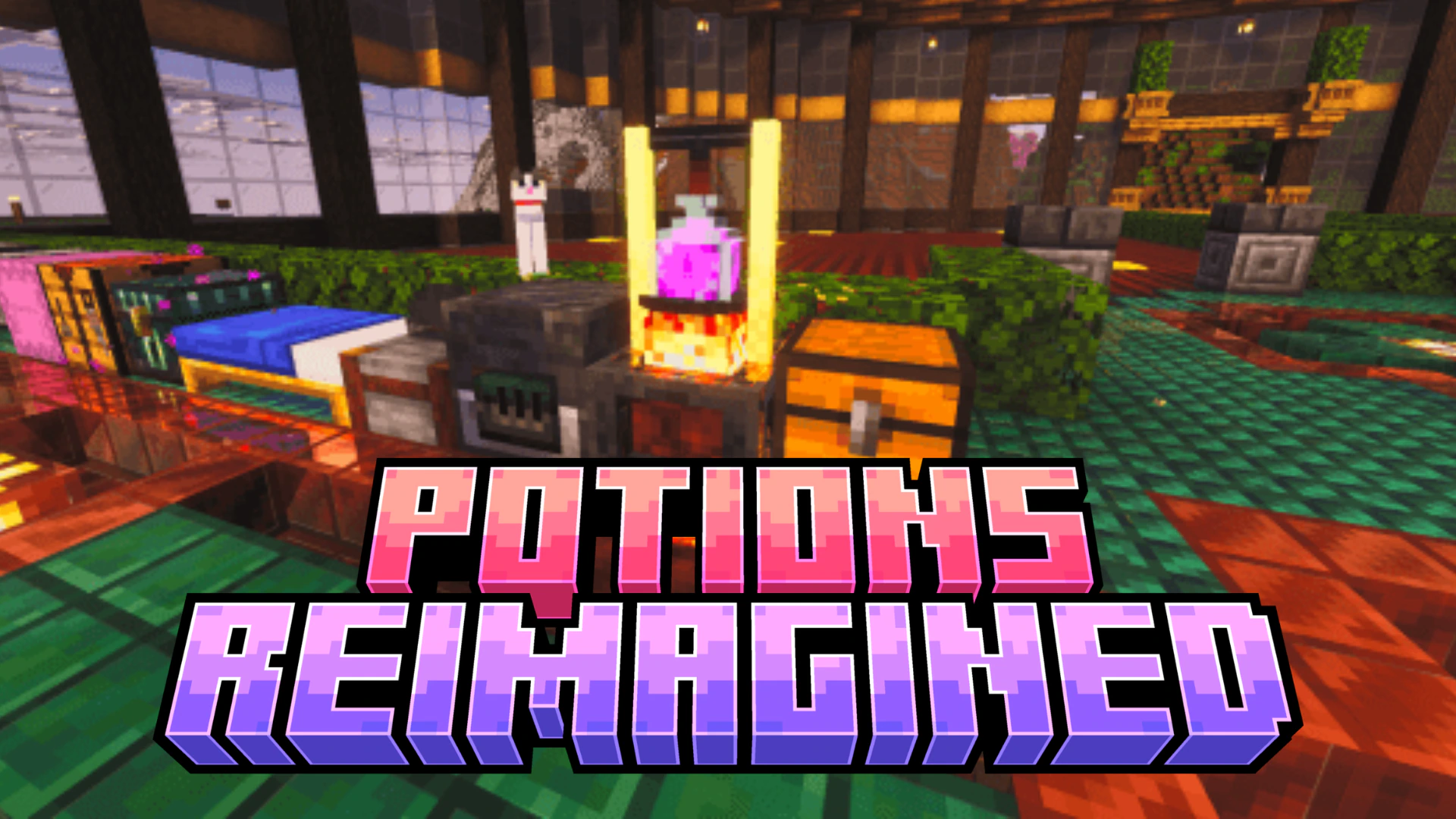 Potions Reimagined Addon (26.x, 1.21) – MCPE/Bedrock
